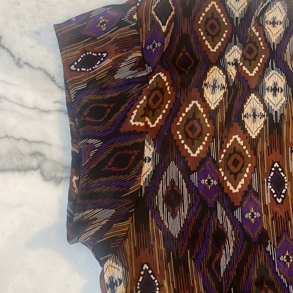 Sheer Tribal Print Top from Forever 21 - Picture 5 of 9